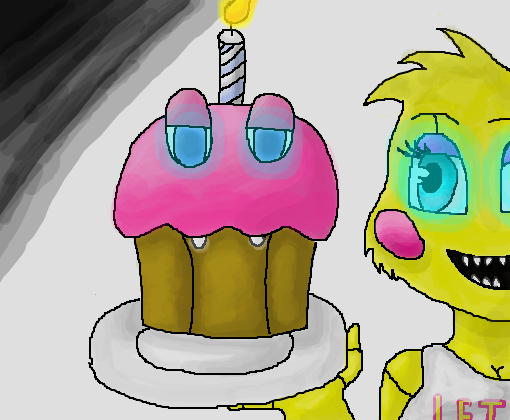 Cupcake and Toy Chica